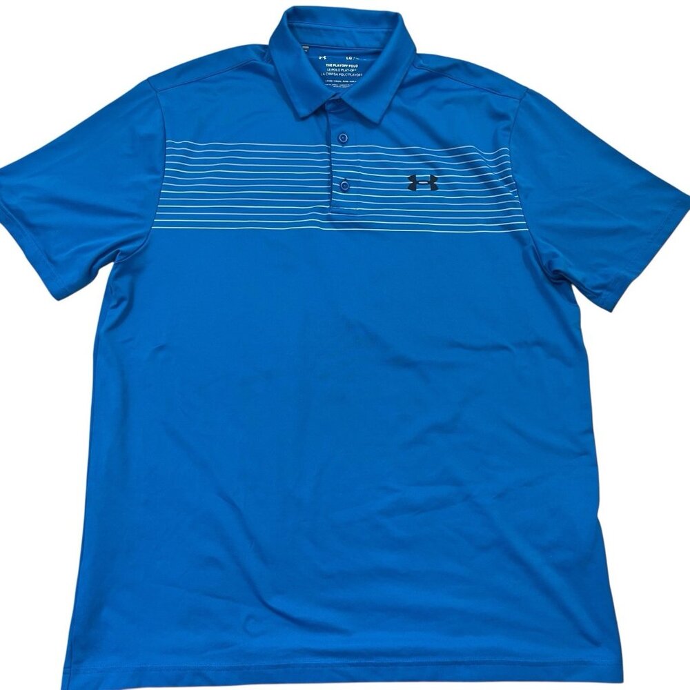 Under Armour The Playoff Golf Polo Shirt Men's size L